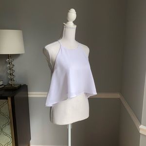 🌟 4/$20! bp white halter crop top 🤍